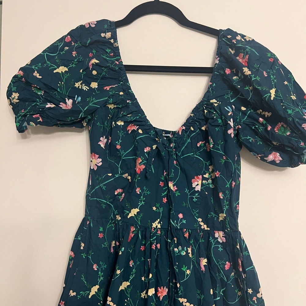 HillHouse Floral midi Dress - Picture 3 of 6